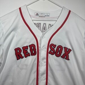Boston Red Sox J.D. Martinez #28 Majestic MLB Cool Base Baseball Jersey Sz XL